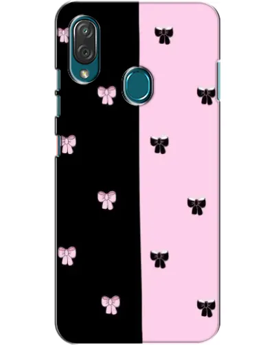 Чехол для ZTE Blade V10 Vita с картинкой «Контрастные банты»