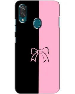 Чехол для ZTE Blade V10 Vita с картинкой «Половинки банта»
