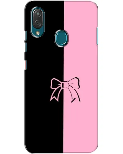 Чехол для ZTE Blade V10 Vita с картинкой «Половинки банта»