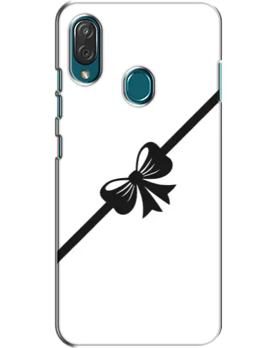 Чехол для ZTE Blade V10 Vita с картинкой «Диагональный бант»