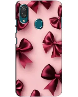 Чехол для ZTE Blade V10 Vita с картинкой «Бордовый атлас»