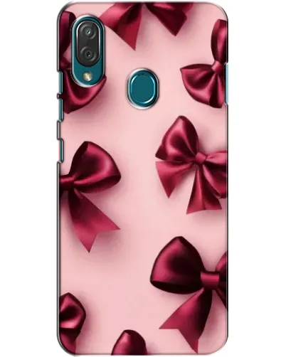 Чехол для ZTE Blade V10 Vita с картинкой «Бордовый атлас»