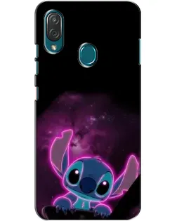 Чехол для ZTE Blade V10 Vita с картинкой «Неоновый Stitch»