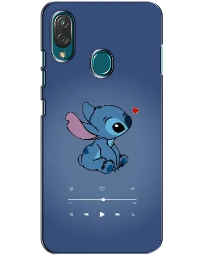 Чехол для ZTE Blade V10 Vita с картинкой «Музыкальный Stitch»
