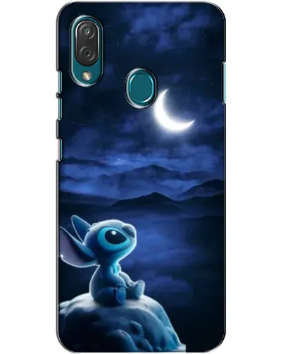 Чехол для ZTE Blade V10 Vita с картинкой «Лунная ночь Стича»