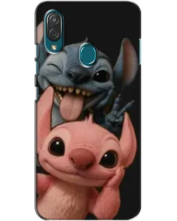 Чехол для ZTE Blade V10 Vita с картинкой «Стич и Ангел»