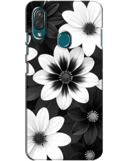 Чехол для ZTE Blade V10 Vita с картинкой «Монохромные астры» Чехол для ZTE Blade V10 Vita с картинкой «Монохромные астры»
