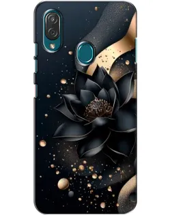 Чехол для ZTE Blade V10 Vita с картинкой «Черный лотос» Чехол для ZTE Blade V10 Vita с картинкой «Черный лотос»