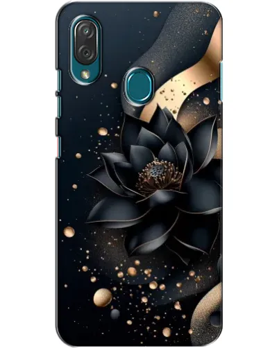 Чехол для ZTE Blade V10 Vita с картинкой «Черный лотос» Чехол для ZTE Blade V10 Vita с картинкой «Черный лотос»