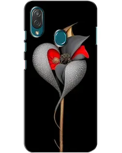 Чехол для ZTE Blade V10 Vita с картинкой «Серебряный фантазийный цветок» Чехол для ZTE Blade V10 Vita с картинкой «Серебряный фантазийный цветок»