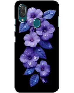 Чехол для ZTE Blade V10 Vita с картинкой «Фиолетовые цветы с росою» Чехол для ZTE Blade V10 Vita с картинкой «Фиолетовые цветы с росою»