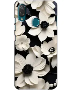Чехол для ZTE Blade V10 Vita с картинкой «Объемные белые цветы» Чехол для ZTE Blade V10 Vita с картинкой «Объемные белые цветы»
