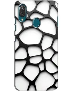 Чехол для ZTE Blade V10 Vita с картинкой «Белая объемная сетка» Чехол для ZTE Blade V10 Vita с картинкой «Белая объемная сетка»