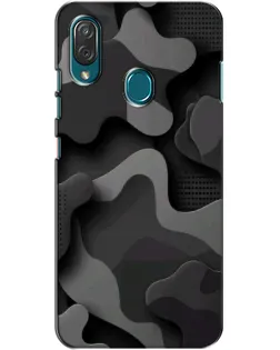 Чехол для ZTE Blade V10 Vita с картинкой «Темный абстрактный камуфляж» Чехол для ZTE Blade V10 Vita с картинкой «Темный абстрактный камуфляж»