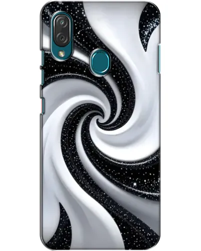 Чехол для ZTE Blade V10 Vita с картинкой «Черно-белая спираль» Чехол для ZTE Blade V10 Vita с картинкой «Черно-белая спираль»