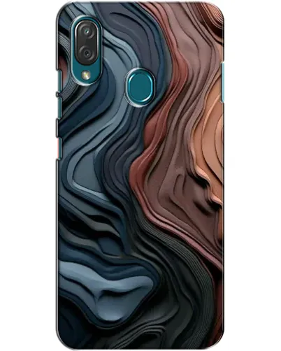 Чехол для ZTE Blade V10 Vita с картинкой «Цветные волны каньона» Чехол для ZTE Blade V10 Vita с картинкой «Цветные волны каньона»