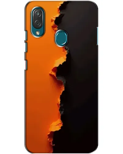 Чехол для ZTE Blade V10 Vita с картинкой «Оранжевый разлом» Чехол для ZTE Blade V10 Vita с картинкой «Оранжевый разлом»