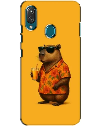Чехол для ZTE Blade V10 Vita с картинкой «Капибара на отдыхе» Чехол для ZTE Blade V10 Vita с картинкой «Капибара на отдыхе»
