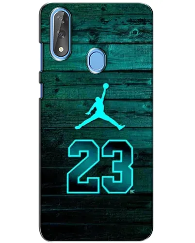 Чехол для ZTE Blade V10 с картинкой «Jordan Cyan 23»