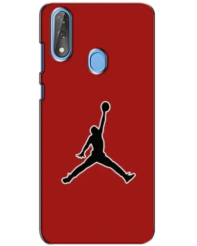 Чехол для ZTE Blade V10 с картинкой «Jordan Red Back»