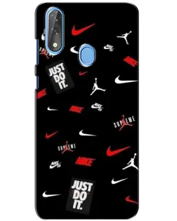 Чехол для ZTE Blade V10 с картинкой «Nike Mix Pattern»