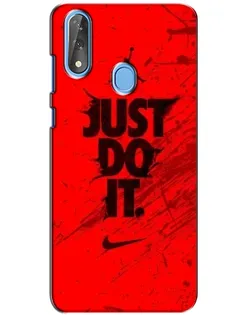 Чехол для ZTE Blade V10 с картинкой «Nike Just Do It»