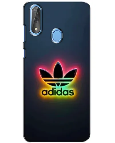 Чехол для ZTE Blade V10 с картинкой «Неоновый Adidas»