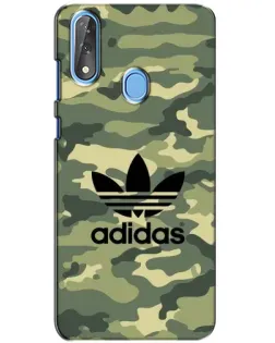 Чехол для ZTE Blade V10 с картинкой «Милитари стиль Adidas»