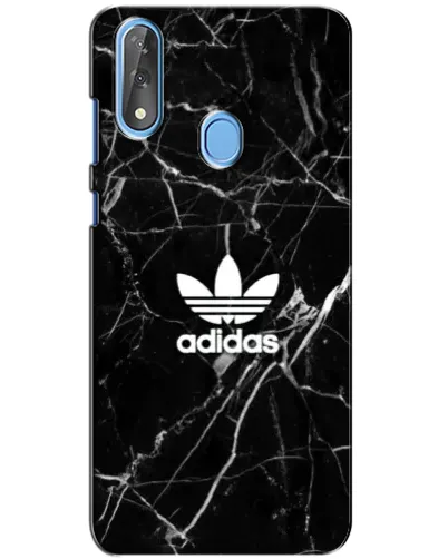 Чехол для ZTE Blade V10 с картинкой «Белый мрамор Adidas»