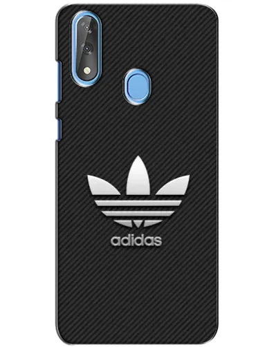 Чехол для ZTE Blade V10 с картинкой «Adidas Карбоновая текстура»