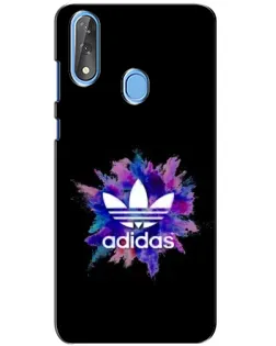 Чехол для ZTE Blade V10 с картинкой «Взрыв красок Adidas»