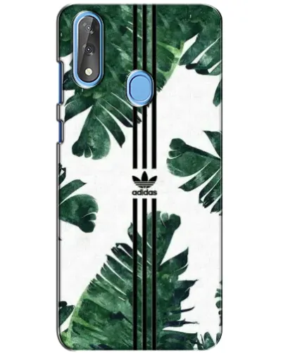 Чехол для ZTE Blade V10 с картинкой «Пальмовые листья адидас»