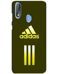 Чехол для ZTE Blade V10 с картинкой «Оливковый градиент Adidas»