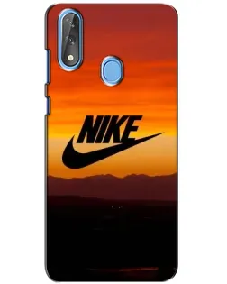 Чехол для ZTE Blade V10 с картинкой «Nike — вечерний горизонт»