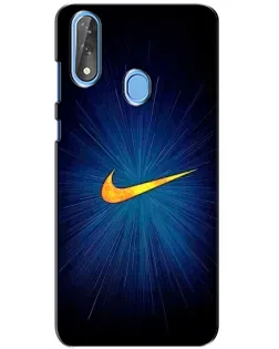 Чехол для ZTE Blade V10 с картинкой «Синий пульс Nike» Чехол для ZTE Blade V10 с картинкой «Синий пульс Nike»