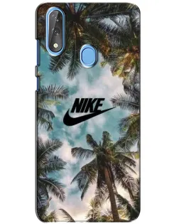 Чехол для ZTE Blade V10 с картинкой «Тропический принт Nike» Чехол для ZTE Blade V10 с картинкой «Тропический принт Nike»