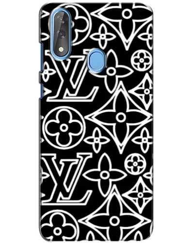 Чехол для ZTE Blade V10 с картинкой «Черно-белый узор LV» Чехол для ZTE Blade V10 с картинкой «Черно-белый узор LV»
