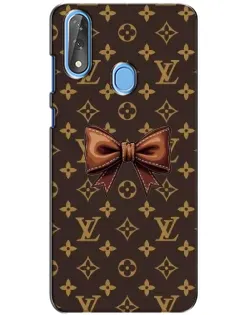 Чехол для ZTE Blade V10 с картинкой «LV с бантом»