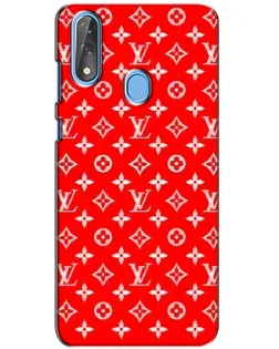 Чехол для ZTE Blade V10 с картинкой «Яркий паттерн LV»