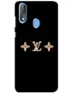 Чехол для ZTE Blade V10 с картинкой «Louis Vuitton — минимализм»