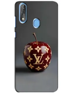 Чехол для ZTE Blade V10 с картинкой «Красное яблоко LV»