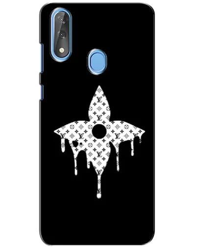 Чехол для ZTE Blade V10 с картинкой «Цветочная монограмма» Чехол для ZTE Blade V10 с картинкой «Цветочная монограмма»