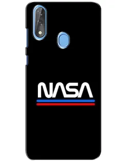 Чехол для ZTE Blade V10 с картинкой «NASA — классика Red Blue» Чехол для ZTE Blade V10 с картинкой «NASA — классика Red Blue»
