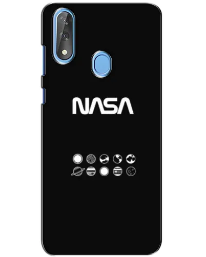 Чехол для ZTE Blade V10 с картинкой «NASA — технический принт» Чехол для ZTE Blade V10 с картинкой «NASA — технический принт»