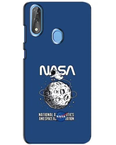 Чехол для ZTE Blade V10 с картинкой «NASA — лунная миссия» Чехол для ZTE Blade V10 с картинкой «NASA — лунная миссия»