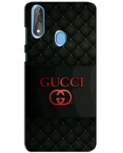Чехол для ZTE Blade V10 с картинкой «Gucci — стеганый черный»