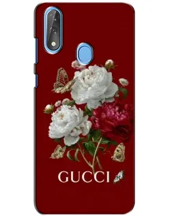 Чехол для ZTE Blade V10 с картинкой «Gucci —  сад»