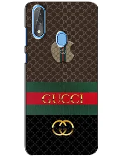 Чехол для ZTE Blade V10 с картинкой «Gucci — брендированный десерт»