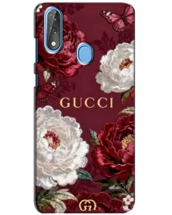Чехол для ZTE Blade V10 с картинкой «Gucci — бордовые розы» Чехол для ZTE Blade V10 с картинкой «Gucci — бордовые розы»