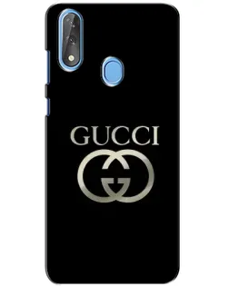 Чехол для ZTE Blade V10 с картинкой «Gucci — золото на черном» Чехол для ZTE Blade V10 с картинкой «Gucci — золото на черном»